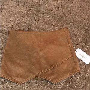 BlueBlush mocha skort
